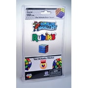Worlds Smallest Rubiks Cube - Mini Puzzle, Travel Toy, Brain Teaser
