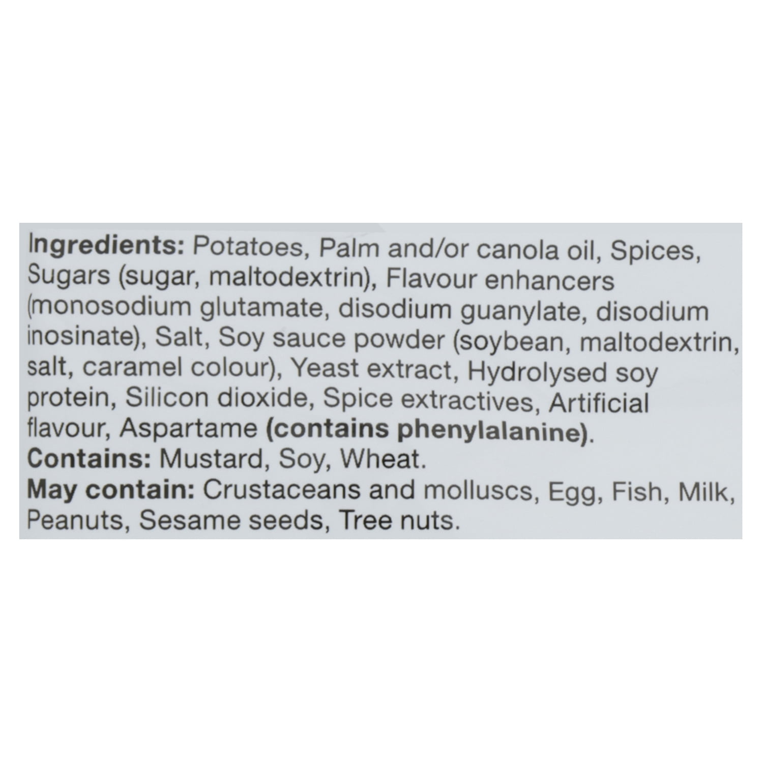 Calbee Hot and Spicy Flavour Chips, Calbee Hot and Spicy Flavour Chips