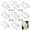 White-8, variant on Sliding Window Sash Locks Black 8 Pack Security Hardware for Double Hung Windows
