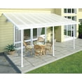 thumbnail image 6 of Palram - Canopia Feria 10' x 18' Polycarbonate/Galvanized Steel Patio Cover - White/White, 6 of 10