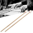 thumbnail image 4 of Rdeghly Maple Hammer,1 Pair Marimba Mallets Portable Maple Handle Wool Ball Sticks Percussion Playing Accessories,Wool Yarn Mallets, 4 of 8