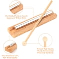 thumbnail image 3 of Barras de carillón de madera, instrumentos de percusión con mazo y bolsa de almacenamiento, sonido curativo de carillón de un solo tono para meditación, yoga y sanación., 3 of 5