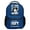 Blue, variant on Jey Uso Four Letters One Word Backpack Casual Packsack Women Men Outdoor Rucksack Travel Bag