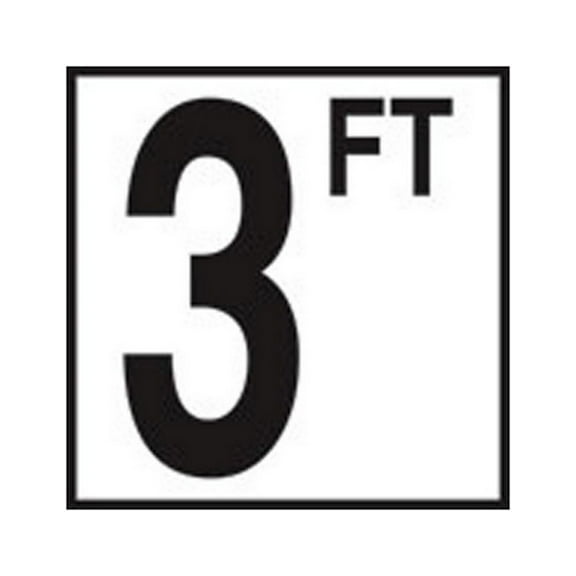 Inlays CC610030 6" x 6" 3 FT Printed Waterline Ceramic Tile