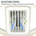 thumbnail image 5 of Yesurprise Low Profile Ceiling Fan with Light, 19.7" Bladeless Ceiling Fan with Remote Control, Flush Mount Ceiling Fan with Stepless Color Temperature Change, 5 of 8