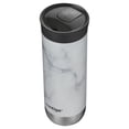 thumbnail image 4 of Contigo Couture Stainless Steel Travel Mug with SNAPSEAL Lid White Marble, 20 fl oz., 4 of 4