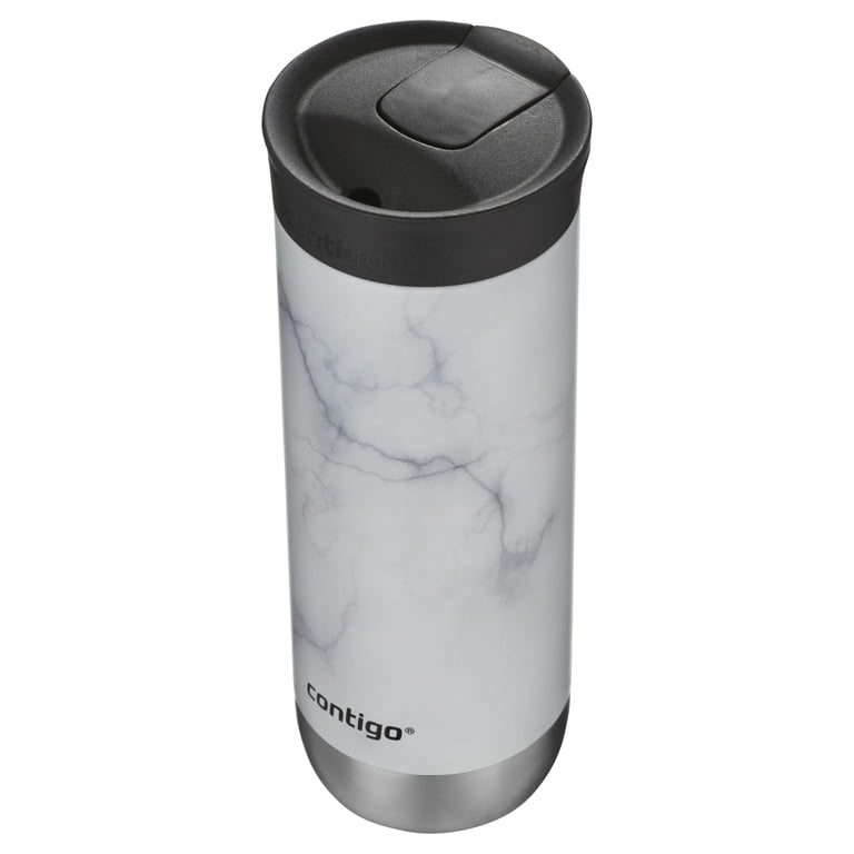 Contigo Couture Stainless Steel Travel Mug with SNAPSEAL Lid White