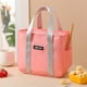 thumbnail image 5 of Bolsa Térmica Bolsa de almuerzo Oxford, bolsa enfriadora de alimentos con película de aluminio para oficinas escolares (rosa), 5 of 7