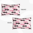 thumbnail image 2 of Honeii pink fish hearts Pattern Decorative Throw Pillow Case - Elevate Your Couch, Sofa, or Bed with Stylish Home Decor(No pillow core)-14"x20", 2 of 6