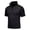 Black, variant on GrmtClth Men's Shirts 1/4 Zip Short Sleeve Slim Fit Camo Casual Performance T-Shirt Summer Business Sports Tennis Golf Polo Shirt Multicolor XL