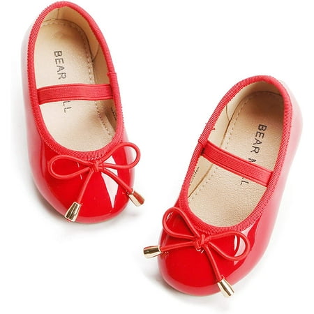 

Toddler Little Girl Dress Shoes - Girl Mary Jane Flats Party School Wedding
