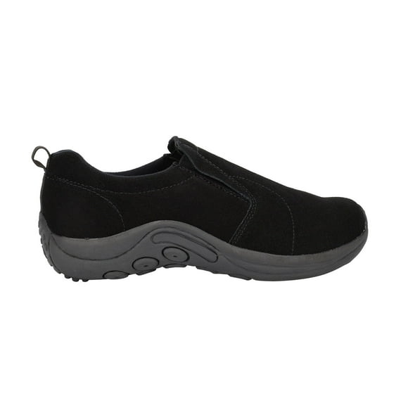 PDQ Womens Real Suede Ryno Slip-On Casual Trainers