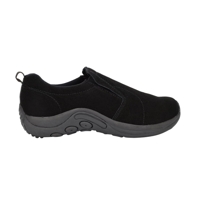 PDQ Womens Real Suede Ryno Slip-On Casual Trainers