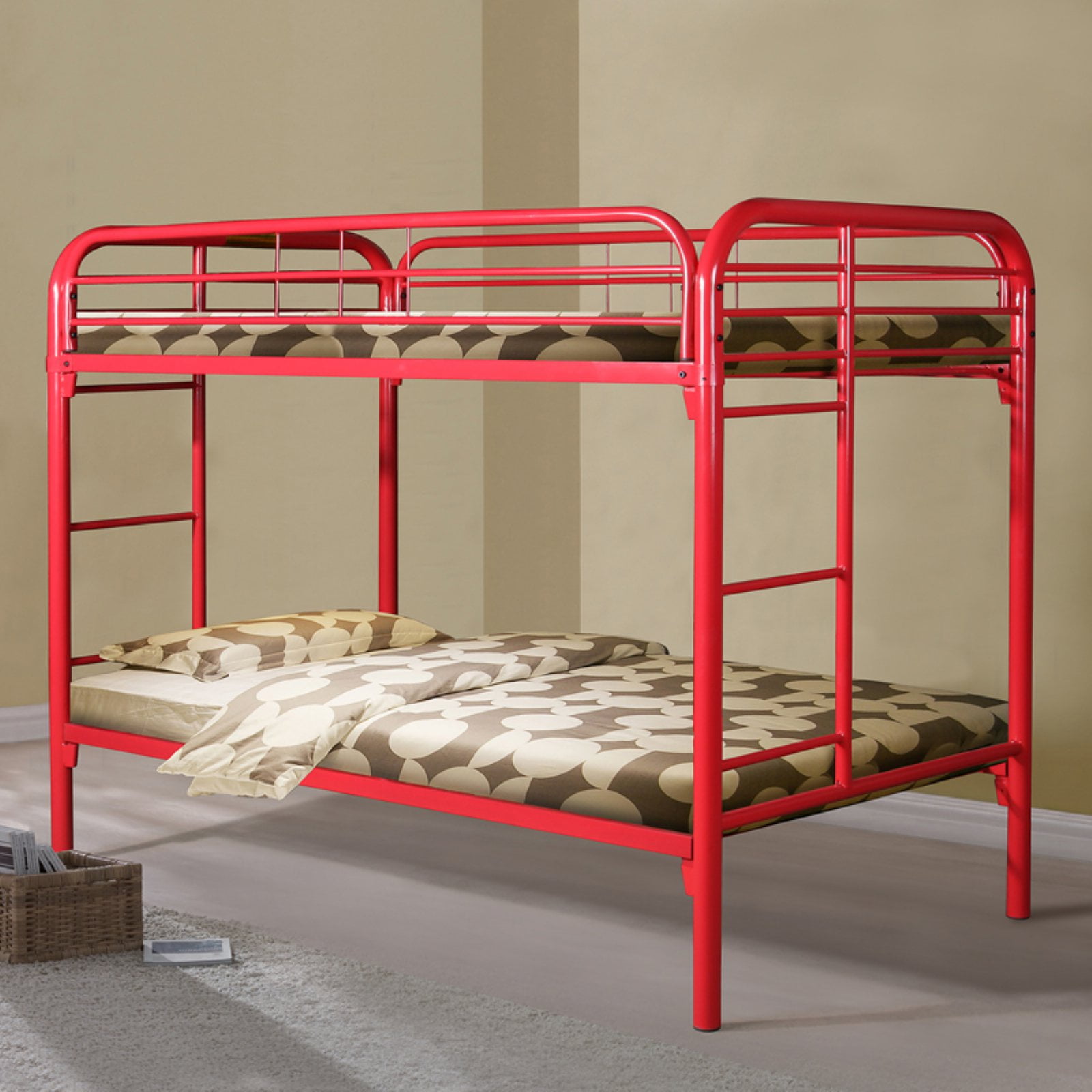 Donco Kids Metal Twin over Twin Metal Bunk Bed
