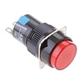 thumbnail image 1 of Interruptor de botón Yotijar 2 interruptores de botón pulsador 3 V/CA 5 A/30 V CC rojo, 1 of 6