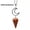 Gold Sandstone, variant on Natural Crystal Moon Hexagonal Pyramid Necklace Pendant Chakra Pendulum Reiki-Picture Stone