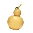 thumbnail image 2 of Tarro de almacenamiento de calabaza, tarro de dulces, decoración multiusos, exhibición creativa, contenedor de dulces amarillo, 2 of 9