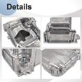 thumbnail image 3 of FGJQEFG Aluminum Oil Pan Kit for Chevrolet GM LS1 LS3 LSA LSX New Muscle Car Engines w/Oil Filter, 3 of 5