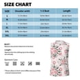 thumbnail image 6 of Uemuo Rose Flowers Pattern Men's Sleeveless T-Shirt,Muscle Athletic Tank Top, Moisture-wicking Quick-dry Breathable Classic Tee Top for Gym Run Outdoor Sports-XX-Large, 6 of 8