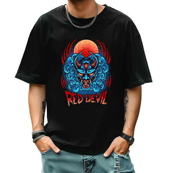 Graphic Tees for Men Summer New Print Casual Tee Fashion Trend Sports Shirt Select