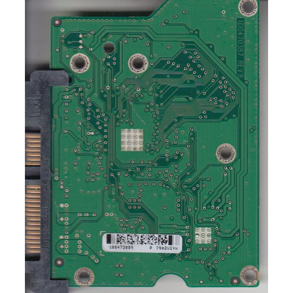 ST3160815AS, 9CY132-037, 4.ADA, 100473089 P, Seagate SATA 3.5 PCB