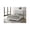 Light Gray, variant on Best Quality Furniture Twin Size Panel Bed in Gray Velvet Corduroy