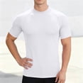 thumbnail image 5 of USNSM Men's Short Sleeve UPF 50+ Sun Protection Shirts Quick Dry Athletic Fitness T-Shirt Hiking Running Swimming Rash Guard White XXXL, 5 of 6
