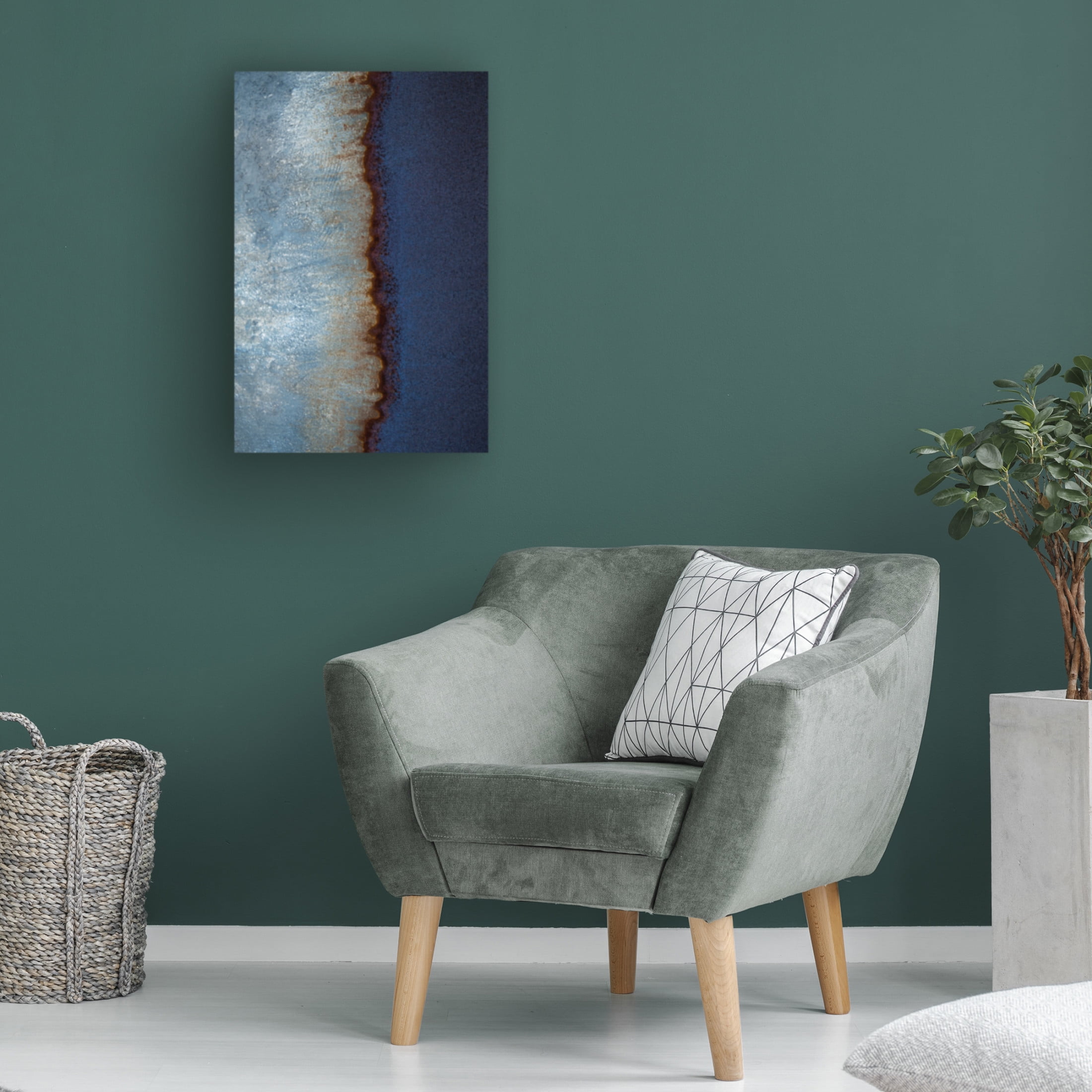 Trademark Fine Art Tim Mossholder Rusty Metal Canvas Wall Art