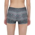 thumbnail image 3 of vastwit Kids Girls V-front Waistband Dance Shorts Sports Gym Workout Cycling Tumbling Athletic Bottoms Folklore Black 3-4, 3 of 5