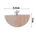 thumbnail image 3 of DOLITY , Parrot Perch Stand, Cage Corner Shelf for Budgies Parakeets Cockatiels, 3 of 8