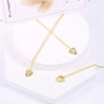 thumbnail image 7 of Alexcraft Initial Heart  Necklace for Women | 14K Gold Plated Initial Charm Necklace A-Z Pendant Necklace | Trendy Heart Letter Necklace Gold Jewelry Gift for Women, 7 of 7