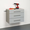thumbnail image 5 of Prepac Hangups Manufactured Wood 3-Drawer Base Storage Cabinet, 5 of 5