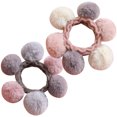 thumbnail image 5 of Pretyzoom 2-Pack Plush Hair Accessories for Girls, Soft Hair Holders in Assorted Colors, Stylish and Comfortable, 5 of 8