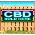 thumbnail image 1 of CBD Sold Here 13 oz Vinyl Banner With Metal Grommets, 1 of 4