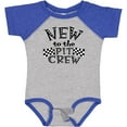 thumbnail image 3 of Inktastic New to the Pit Crew Racing Flags Boys or Girls Baby Bodysuit, 3 of 5