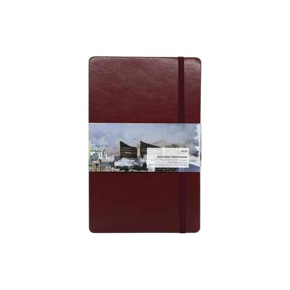 Etchr Accordion Sketchbook Medium Hot press (1043)