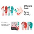 thumbnail image 2 of Guantes de jardinería COOLJOB para mujer, 2 pares, ligeros, 2 of 6