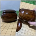 thumbnail image 3 of SHISUYAN Go Chess Pieces Storage Bowl Wood Chess Stones Holder Retrochess Storage Can, 3 of 8