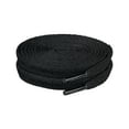 thumbnail image 2 of Shoelaces Replacement Flat Laces for VEJA Esplar/Campo/V-10/V-12/V-15/Rio Branco/SDU/Urca/Minotaur/Venturi/Nova Shoes(Color:Black,Size:44Inch), 2 of 5