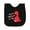 AB-Black, variant on Inktastic My First Valentine's Day Red Dinosaur with a Heart Newborn Bib