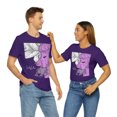 thumbnail image 6 of TSmartArt @ Walmart. Lady Lilac Unisex Dark2 T-Shirt, Sizes M-3XL, 6 of 6