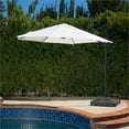 thumbnail image 4 of Noble House Durango 9.6' Outdoor Canopy Sunshade Umbrella in Beige, 4 of 9