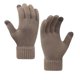 thumbnail image 2 of Guantes para hombre y mujer, de color bloqueado, para exteriores, sin dedos, de lana gruesa, informales, de moda, con parte superior acrílica., 2 of 5