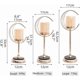 thumbnail image 2 of Candleholder Candle Holder Candelabra Glass Candle Holder Home Decoration Wedding Centerpieces for Table Alloy Candlesticks Home Decoration Living Roo, 2 of 4