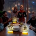 thumbnail image 4 of Luz nocturna Eid Mubarak - Linternas LED acrílicas - Decoración Ramadán - Decoración de mesa musulmana - Decoración Eid ER, 4 of 5