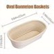 thumbnail image 2 of oval Bread Banneton Proofing Basket - 10 inch Baskets Sourdough Proofing Basket Set Banaton Towel for Baking oval Proofing for Sourdough Bread Making Starter Kit, 2 of 7