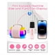 thumbnail image 3 of Mini Máquina de Karaoke para Niños y Adultos, Altavoz Bluetooth Portátil con 2 Micrófonos Inalámbricos y Luces LED de Colores, 3 of 5