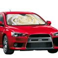 thumbnail image 2 of Bingfone White Rose Car Windshield Sun Shade Protector Keep Your Vehicle Cool Sun Shield Visor Cover Foldable For Car Truck Suv-Small, 2 of 9