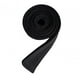 thumbnail image 5 of Cinturón de abrigo de lana para mujer, moderno, práctico, portátil, de doble cara. negro, 5 of 9