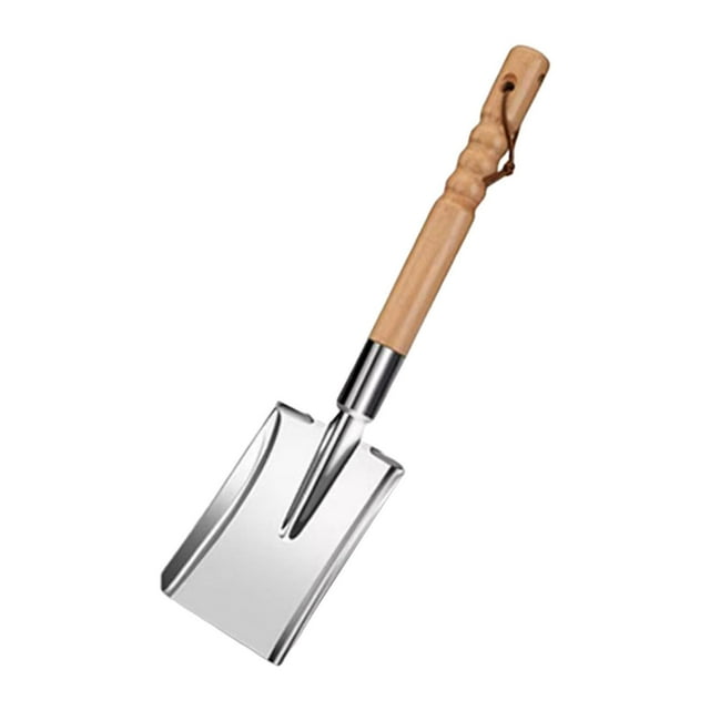 Almencla Pelle de Jardin Poignée Ergonomique Pelle à Main pour Ferme Creuser Désherbage Carré